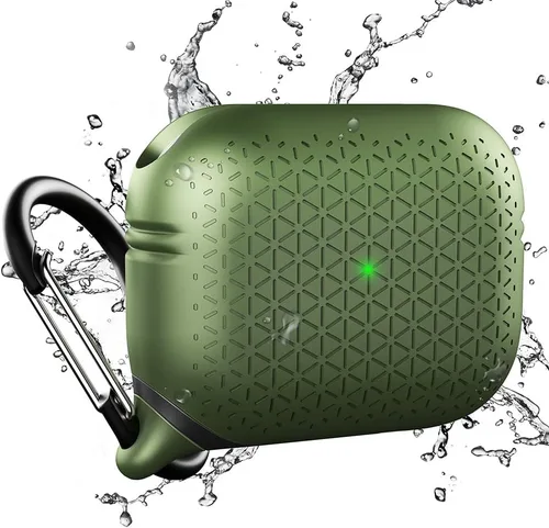 Miniatura 8 de Catalyst Funda impermeable para AirPods Pro de 2ª generación y AirPods Pro de 1ª generación, compatible con carga inalámbrica y USB-C, diseño de una
