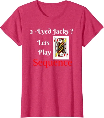 Miniatura 10 de Camiseta divertida con texto en inglés "I Have 2-Eyed Jacks Lets Play A Card Board Game