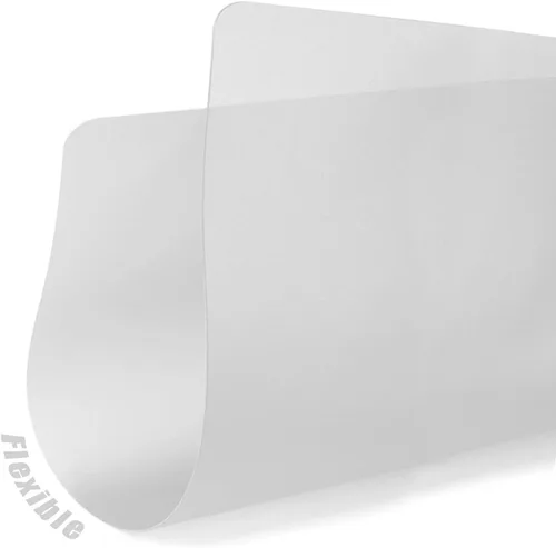 Miniatura 3 de Fotouzy Juego de 7 tablas de cortar de plástico, alfombrillas de corte flexibles transparentes esmeriladas, sin BPA, no porosas, aptas