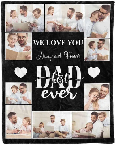 D-Story Manta de fotos personalizada, manta de foto personalizada para disfraz, primera manta de microforro polar ultra suave, manta de cama de 40 x