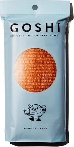 Miniatura 8 de GOSHI Toalla de ducha exfoliante – Depurador de cuerpo largo para acné de espalda, KP y piel suave – Tejido duradero resistente a desgarros, paño
