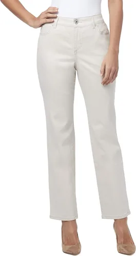 Miniatura 2 de Bandolino Mandie Signature Fit - Jeans rectos de tiro alto para mujer