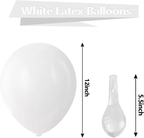 Miniatura 2 de 50 globos de 12 pulgadas de un solo