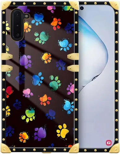 Miniatura 18 de DAIZAG Funda compatible con Samsung Galaxy Note 10 Plus, decoración dorada de mujer de fe, funda protectora de TPU suave antiarañazos