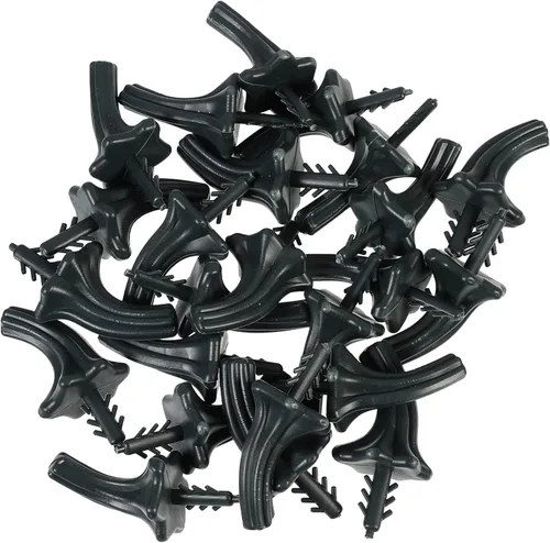 NUOBESTY 24 tallos de calabaza falsos para bricolaje, suministros de calabaza de Halloween, adorno de linterna Jack o Lantern, herramienta para