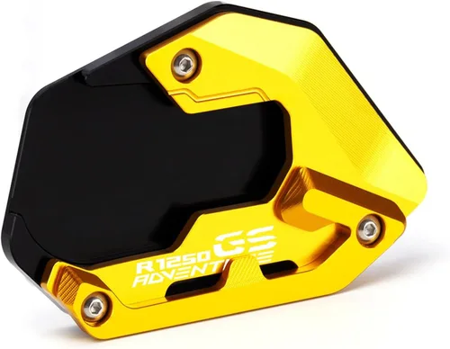 Miniatura 13 de Moto Kickstand lateral placa ampliadora para BMW R1200GS ADV R 1200 GS LC R1250GS GSA R 1250GS Adventure Low Suspension (Color : A R1200GS ADV)
