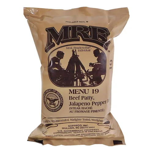 MRE ricos en nutrientes - Comidas portátiles de supervivencia alimentaria - Larga vida útil lista para comer raciones de alimentos de emergencia -