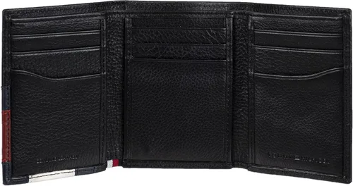 Miniatura 13 de Tommy Hilfiger - Cartera para hombre, triple pliegue, delgada, incluye ventana de identificación y tarjetero para tarjetas de crédito
