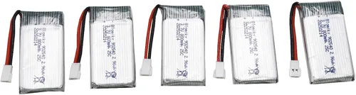 Miniatura 6 de Blomiky Paquete de 5 baterías Li-PO 25C MX2.0 de 3.7 V 800 mAh y caja de tablero 4 en 1 para Syma X5SW X5C-1 X5 X5C X5SC H42 T5W H5C CW4 SS40 FQ36