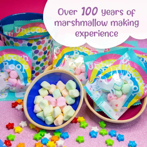 Miniatura 7 de Caramelo de caca de unicornio – Fabricado en los Estados Unidos – 12 suministros de fiesta de unicornio – Recuerdos de fiesta de cumpleaños