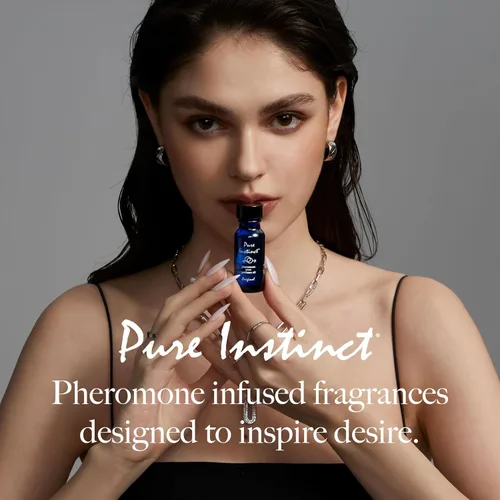 Miniatura 5 de Pure Instinct Paquete de 3 – La colonia de perfume de aceite esencial original con infusión de feromonas – Unisex para hombres y mujeres – TSA Ready