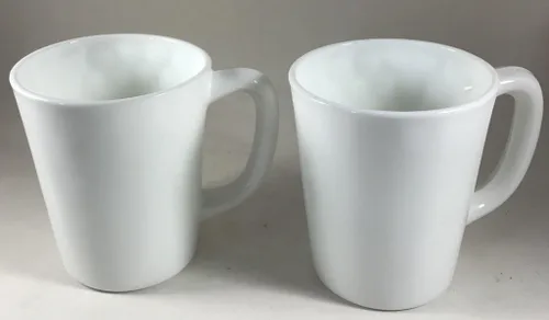 Taza de café – Taza de cristal – Patrón simple y simple – Hecho en Estados Unidos – Mosser Glass USA (1, corona rosa toscana)