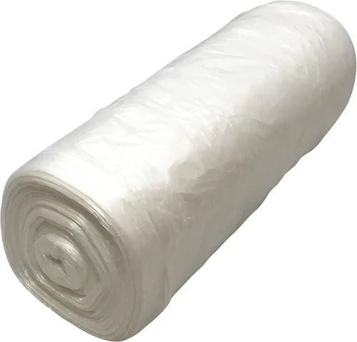 Frost King P9400, lámina de plástico para pintores de alta densidad, 9 pies x 400 pies x 0.31 mil, transparente, paquete dispensador