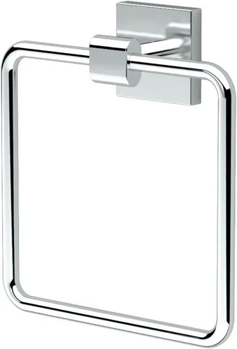Miniatura 12 de Gatco 5672 Anillo de toalla acampanado, latón cepillado negro mate combo