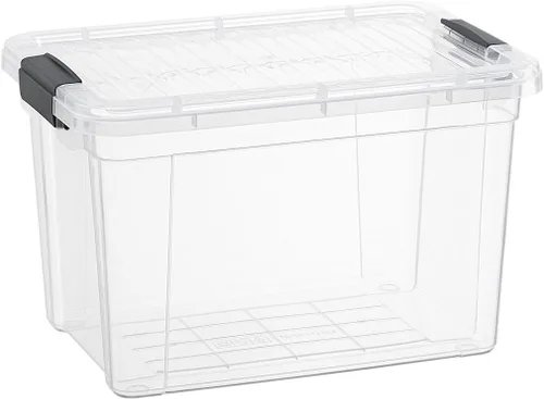 Miniatura 22 de Superio Caja de Almacenamiento Transparente con Tapa, Contenedores de Plástico de 1.85 Quart para Organizar, Cajas Apilables, Libres de BPA, No