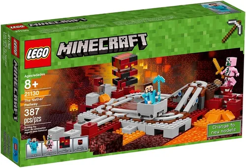 Miniatura 5 de LEGO Minecraft El Ferrocarril del Nether 21130