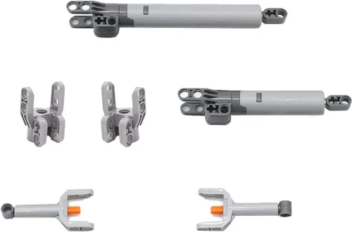Miniatura 2 de Technic - Kit neumático de piezas hidráulicas, compatible con el juego de ladrillos principales, piezas de repuesto y piezas, juego de engranajes