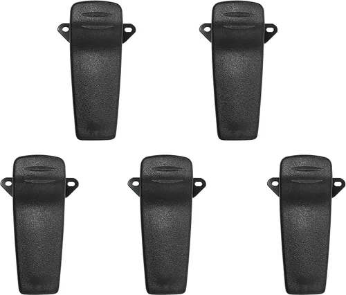Amasu 5 clips de repuesto para cinturón MB-103 compatibles con BP209N BP210N BP211N BP-208N BP-222N A6 A24 V8 F1 F2 F3GS F3GT F4GS F4GT F11S F21BR