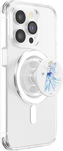 Miniatura 3 de Disney Retrato de acuarela de Cenicienta PopSockets MagSafe PopGrip para iPhone