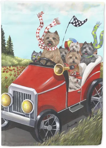Miniatura 382 de Caroline's Treasures PPP3097CHF - Pijama de Navidad con diseño de bulldog francés para colgar en la pared, poliéster, tamaño de casa, multicolor