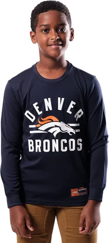 Miniatura 49 de Ultra Game Youth NFL - Camiseta de manga larga oficial de la NFL para jóvenes