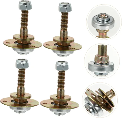 Miniatura 4 de DOITOOL 4 piezas de mecedora parte M8x45mm pieza de conexión para mecedora robusta práctica