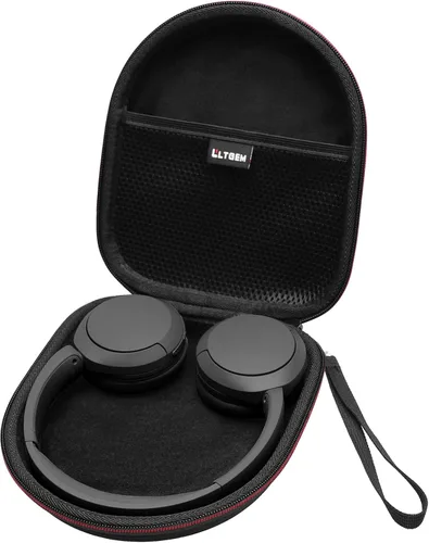 LTGEM - Funda compatible con auriculares Sony WH-CH520 / WH-CH510, funda rígida de transporte de viaje para auriculares Sony WH-CH520 (negro)