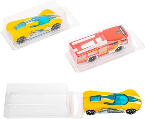 Miniatura 3 de Platinum Protectors Funda Clamshell para ruedas calientes sueltas y autos Matchbox (paquete de 10)