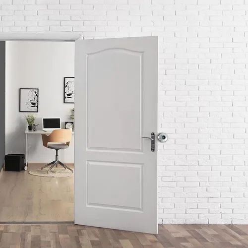 Miniatura 6 de Hotop Tope de pared para puerta, protector de acero inoxidable con parachoques de goma para montaje en pared, topes de descarga, silencioso