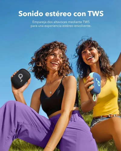 Miniatura 6 de Altavoz Bluetooth para Ducha Soundcore Select 4 Go de Anker, IP67 Resistente al Agua/Polvo, Altavoz Ultra-Portátil, Inalámbrico, 20H de Negro