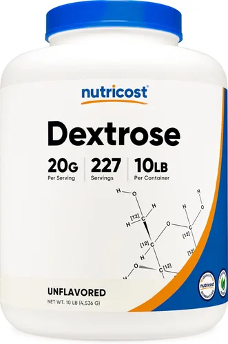 Miniatura 7 de Nutricost Polvo de dextrosa de 2 libras, sin OMG, sin gluten