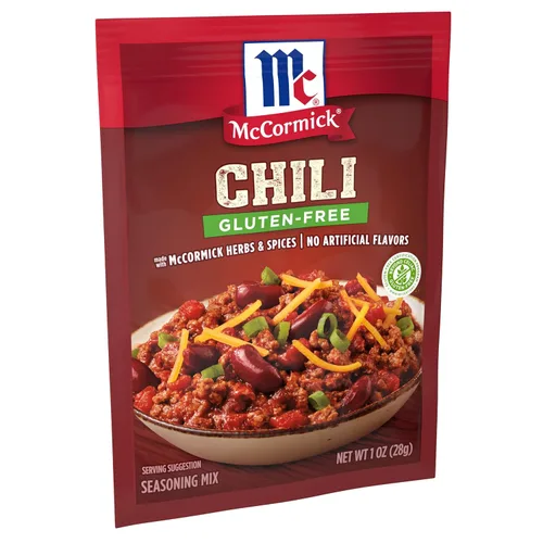 McCormick Mezcla de Condimentos para Chile Sin Gluten, 1 oz (Paquete de 12)