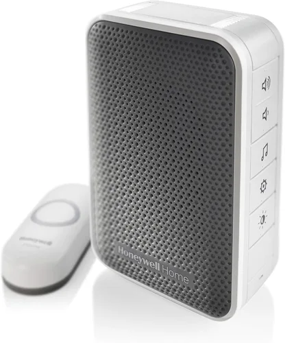 Miniatura 10 de Honeywell Home RDWL917AX2000/E Timbre inalámbrico portátil y botón de empuje - Serie 9, Azul, Gris