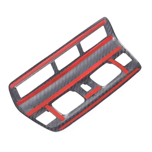 Miniatura 8 de TOYCIDFG Marco de luz de lectura de fibra de carbono para Chevrolet C8 Corvette Accesorios 2020-2024 (negro)