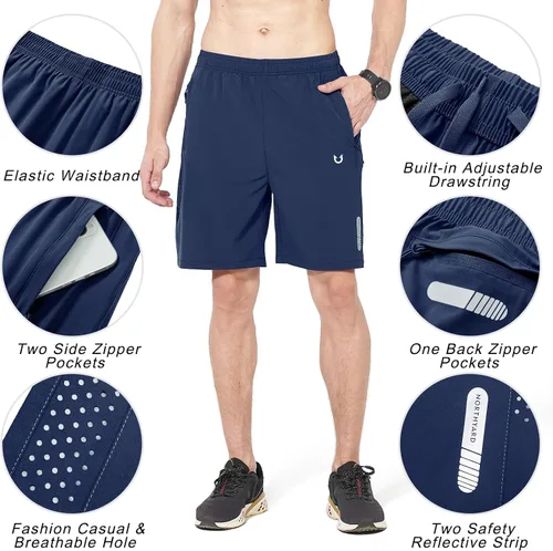 Miniatura 41 de NORTHYARD - Pantalones cortos deportivos para correr para hombres, ligeros, de secado rápido, 7, 5 o 9 pulgadas, para senderismo, deportes, gimnasio