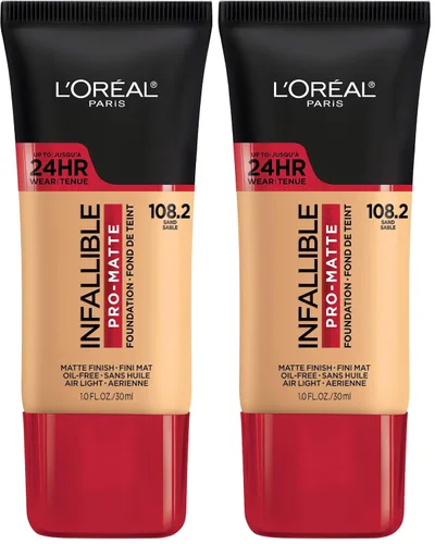 Miniatura 37 de L'Oreal Paris Infallible Pro Matte Foundation Light Beige Beige claro