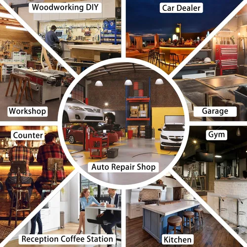 Miniatura 4 de Taburete de tienda con respaldo, taburete de garaje mecánico para taller, taburetes de tienda ajustables, taburetes acolchados para banco de trabajo