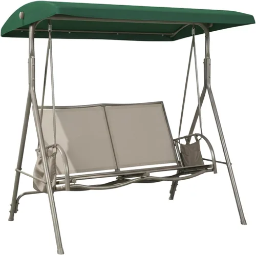 Miniatura 12 de Garden Winds Cubierta superior de repuesto RipLock 500 reforzada resistente compatible con Garden Treasures modelos de columpio para 2 personas Beige