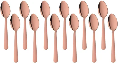 Miniatura 15 de Juego de 12 cucharas de café Demitasse de acero inoxidable, mini cuchara de 4.5 pulgadas, pequeñas cucharas de espresso para café, azúcar, postre