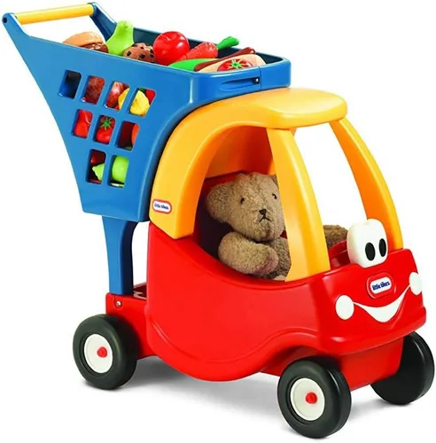 Miniatura 4 de Little Tikes – Carrito de compras acogedor, rojo/amarillo