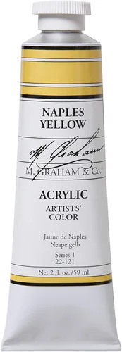 Miniatura 56 de M. Graham - Pintura acrílica de tubo de 2 onzas, carmesí Alizarin Alizarin Crimson