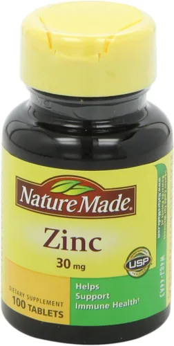Miniatura 7 de Nature Made Zinc 30 mg, 100 tabletas (paquete de 6)