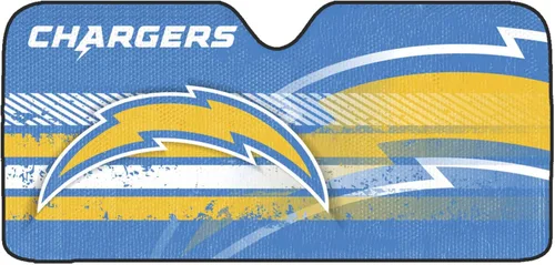 Miniatura 23 de Fanmats Parasol Solar Automático para Parabrisas de la NFL, Protector Solar Visera Solar Acordeón Tri-plegable para Almacenamiento 59" x 29.5