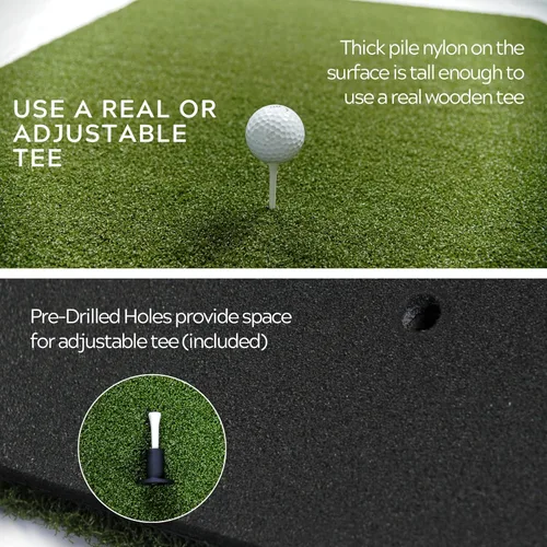 Miniatura 6 de Real Feel Golf Mats La Alfombrilla de Práctica Original Country Club Elite de 3'x5' para Uso Comercial Pesado. La Primera Alfombrilla de Golf Que