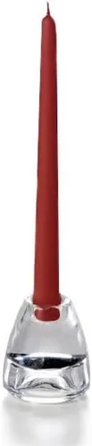 Miniatura 60 de yummi Velas cónicas color rosa claro de 12 pulgadas, 12 por paquete