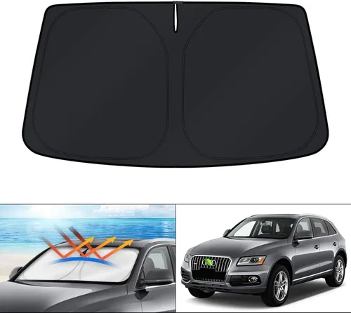 Miniatura 144 de KUST - Parasol plegable para parabrisas para Ford Ranger, accesorios 2019-2025 2026, parasol personalizado para ventana, protector solar plegable