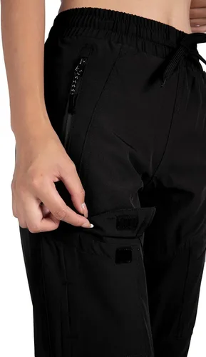 Miniatura 6 de Singbring Pantalones deportivos de senderismo para mujer ligeros de secado rápido con bolsillos con cremallera UPF 50