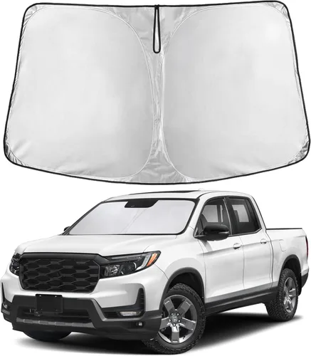 Miniatura 199 de EcoNour Parasol para parabrisas compatible con Hyundai Tucson 2016-2019 2020 2021, visera solar para parabrisas delantero y ventana, bloqueador
