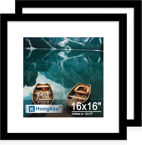 Miniatura 94 de Hongkee - Juego de 2 marcos de fotos, HK042515-MD5.5X8.5-BK(2PK)
