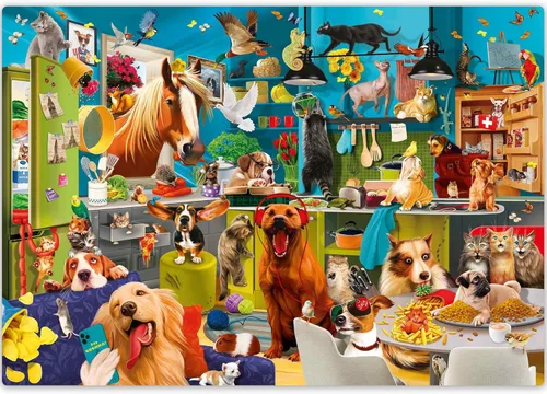 Miniatura 16 de Rompecabezas Quokka para Adultos 1000 Piezas y Más - Juego de 3 Rompecabezas de 1000 Piezas para Niños de 8-10-12 años - Disfruta de Diseños